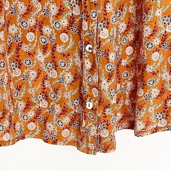 Xirena Jessie Cotton Button Down Shirt Small - Picture 6 of 11